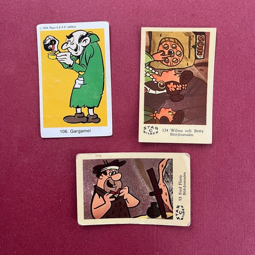 Lot vintage trading cards - of, 3